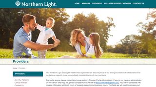 
Providers - Northern Light Health's Employee Health Plan
