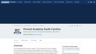 
                            7. Provost Academy South Carolina in Columbia, SC - US News ... - Provost Academy Student Portal