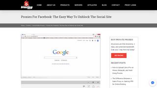 
                            5. Proxies for Facebook: The Easy Way to Unblock the Social Site - Facebook Portal Proxy Free Trial