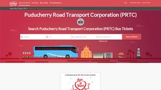 
                            6. PRTC Online Bus Ticket Booking, Bus Reservation, Time Table, Fares ... - Prtc Online Portal