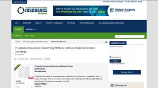 Prudential Insurance Scamming Military Retirees Rates & Veteran ... - Prudential Vgli Portal
