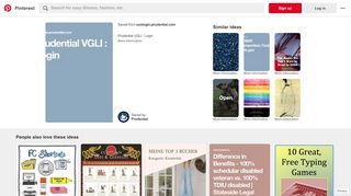 Prudential VGLI : Login | App - Pinterest - Prudential Vgli Portal