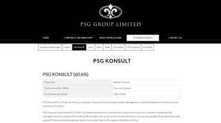 
                            7. PSG Konsult - PSG Group - Psg Online Co Za Login