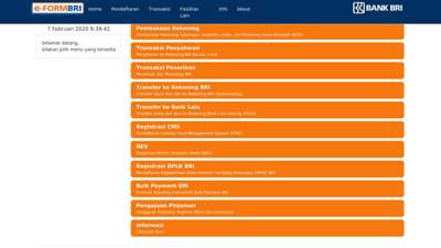 
                            6. PT. Bank Rakyat Indonesia Tbk.