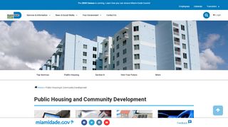 
                            6. Public Housing & Community Development - Miami-Dade County - Hcd Housing Portal