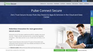 
                            2. Pulse Connect Secure | Pulse Secure - Pulse Connect Portal