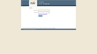 
                            3. Pulte PO System - Log in - Bwp Pulte Login
