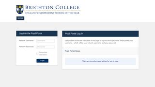 
                            5. Pupil Portal | Login - Brighton College Parent Portal