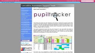 
                            3. Pupil Tracker Generation 1 - Lancashire Grid for Learning - Lancashire Pupil Tracker Login