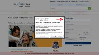 
Pure Michigan Talent Connect  
