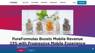 
                            6. PureFormulas Boosts Mobile Revenue 23% with Progressive ... - Pureformulas Portal