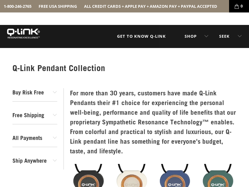 
                            4. Q-Link Pendant Collection - Q-Link Products
