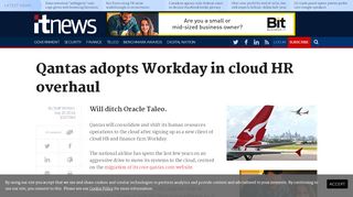 
                            7. Qantas adopts Workday in cloud HR overhaul - Software ... - Qantas Workday Login
