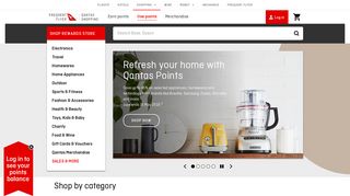 
                            6. Qantas Store AU | Rewards Store | Homepage - Qantas Frequent Flyer Portal Store