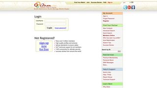 
                            3. Qiran.com login - muslim matrimonial & muslim marriage site - Find Your Muslim Partner Portal