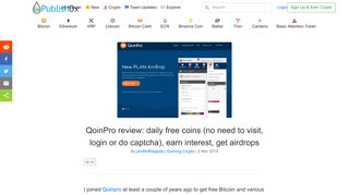 
                            3. QoinPro review: daily free coins (no need to visit, login or do ... - Qoinpro Portal