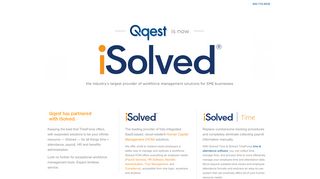 Qqest is now iSolved