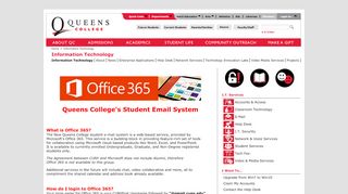 
                            4. Queens College, City University of New York - Qc Mail Portal