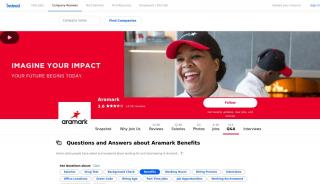 
                            5. Questions and Answers about Aramark Benefits | Indeed.com - Aramark Medical Benefits Portal