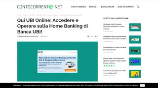 
                            4. Qui UBI Online: Come Operare sulla Home Banking di Banca ... - Qui Ubi Internet Banking Portal