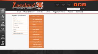 
                            3. Quick Links - Loveland Schools - Loveland Schools Tiger Web Portal