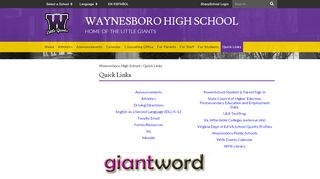 
                            6. Quick Links - Waynesboro High School - Whs Moodle Login