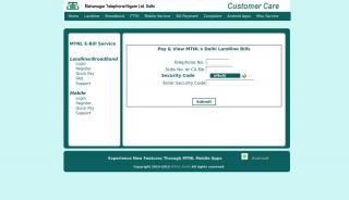 
                            3. Quick Pay - MTNL Delhi - Customer SelfCare Portal : Online Book ... - Mtnl Self Portal