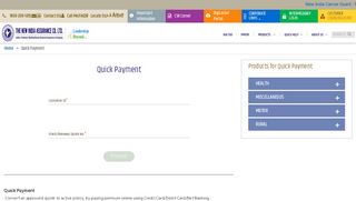 
Quick Payment - The New India Assurance (India's Premier ...  
