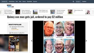
                            7. Quincy con man gets jail, ordered to pay $2 million - Wicked ... - Wolas Portal