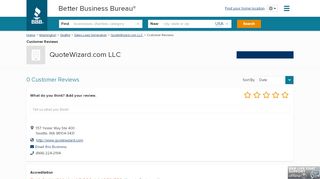 
                            4. QuoteWizard.com LLC | Reviews | Better Business Bureau ... - Quotewizard Agent Portal