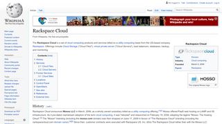 
                            4. Rackspace Cloud - Wikipedia - Manage Rackspacecloud Com Portal
