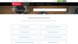 
                            9. Rackspace Support - Manage Rackspacecloud Com Portal