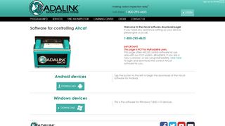 
                            5. Radalink Aircat Software