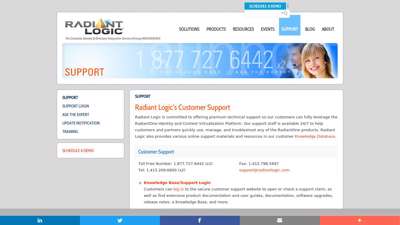 Radiant Logic Support