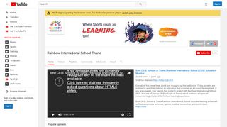
                            5. Rainbow International School Thane - YouTube - Rainbow School Thane Parent Login