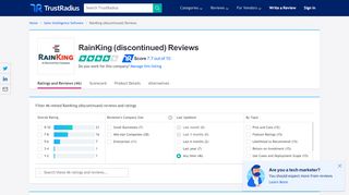 
                            6. RainKing (discontinued) Reviews & Ratings 2020 | TrustRadius - Rain King Login