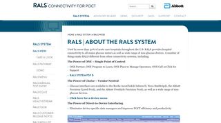 
                            4. RALS® Web3 - RALS.com - Alere Rals System Login
