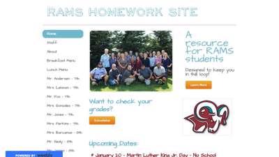 
RAMS homework site - Home
