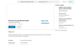 
                            6. Ramsey County Mental Health | LinkedIn