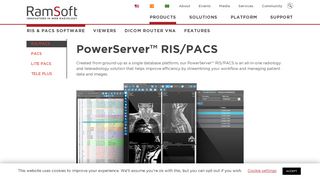 
                            3. RamSoft's Web-Based, PowerServer RIS/PACS - Ramsoft Imaging Web Portal