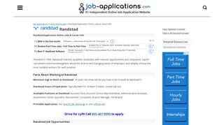 
                            5. Randstad Application, Jobs & Careers Online