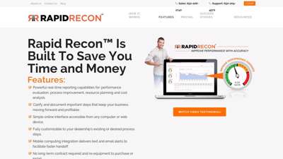 
                            2. Rapid Recon - Features - Used Car Dealer Software - Recon ...