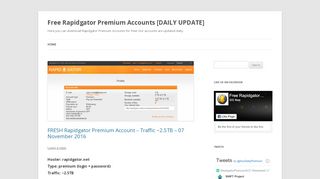 
                            7. Rapidgator.net Premium Account - Rapidgator Net Premium Account Portal