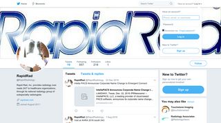 
                            6. RapidRad (@RapidRadiology) | Twitter - Https Apps Rapidrad Com Portal Schryver