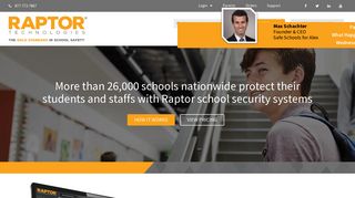 
                            7. Raptor Technologies® | The Gold Standard in School Safety ... - Century Vms Login
