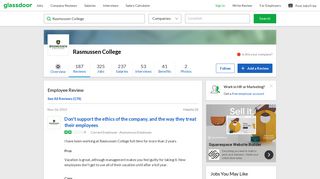
                            5. Rasmussen College - Don't support the ethics of the company ... - Ultipro Rasmussen Login