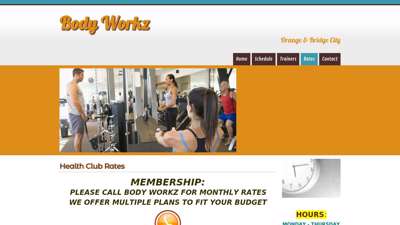 Rates  Body Workz Health Club