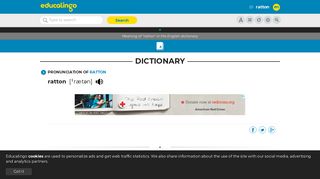 
                            4. RATTON - Definition and synonyms of ratton in the English ... - Ratton Vle Portal