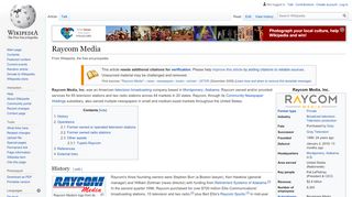 
                            9. Raycom Media - Wikipedia