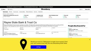 
                            7. Rayne State Bank & Trust Co - Company Profile and News ...